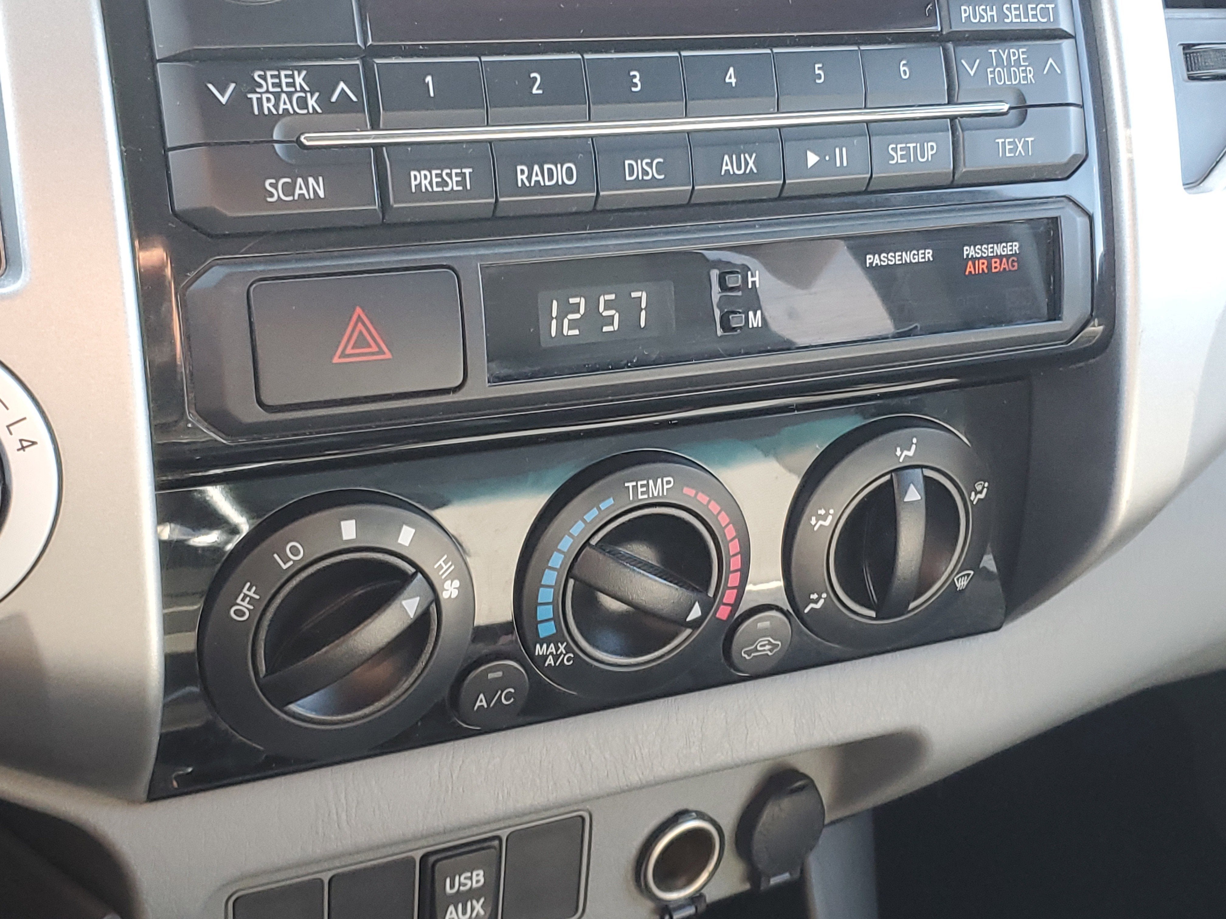 2012 Toyota Tacoma ACC CAB 4WD V6 AT